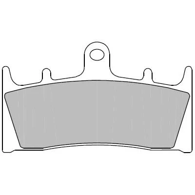 Brembo Road Sintered Front Brake Pads - 07SU19SA 4 Brembo Road Sintered Front Brake Pads - 07SU19SA - Image 2