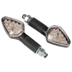 Bike It LED Diamond Indicators 10 Bike It LED Diamond Indicators -Pro Moto Shop bike it indicators led diamond long black