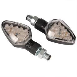 Bike It LED Diamond Indicators 9 Bike It LED Diamond Indicators -Pro Moto Shop bike it indicators led diamond short black