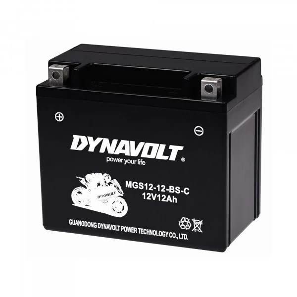 Dynavolt Motorcycle Battery - MGS12-12-BS 3 Dynavolt Motorcycle Battery - MGS12-12-BS