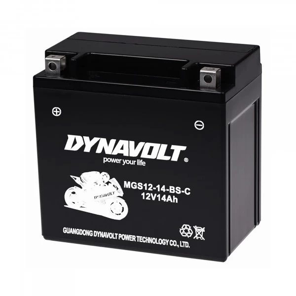 Dynavolt Motorcycle Battery - MGS12-14-BS 3 Dynavolt Motorcycle Battery - MGS12-14-BS