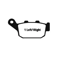 EBC Aramid Organic Brake Pads - FA140