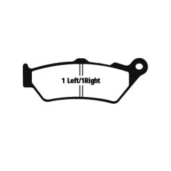 EBC Double H Brake Pads - FA209/2HH