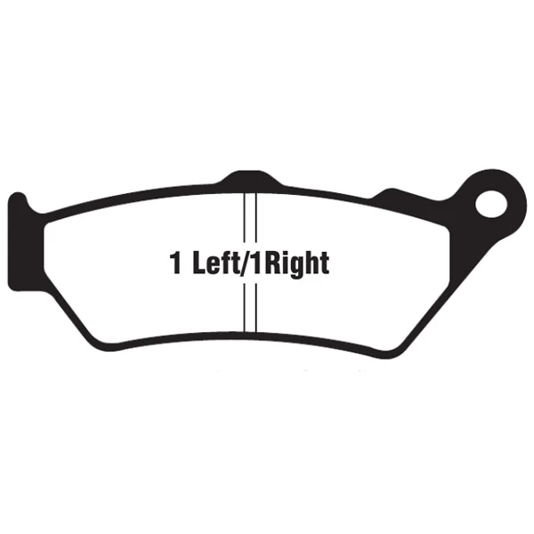 EBC Semi-Sintered Touring V Brake Pads - FA209/2V 3 EBC Semi-Sintered Touring V Brake Pads - FA209/2V