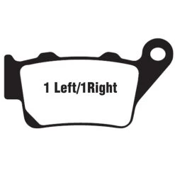 EBC Semi-Sintered Touring V Brake Pads - FA213V