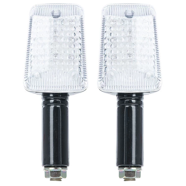 Oxford Rectangle Indicators - Black - Clear Lens 5 Oxford Rectangle Indicators - Black - Clear Lens - Image 3