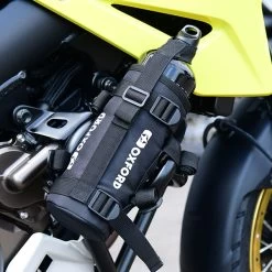 Oxford Bottle Stash -Pro Moto Shop oxford accessory drinks and fuel bottle carrier lifestyle2