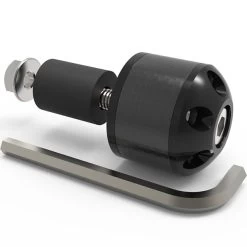 Oxford Universal Bar Ends - Carbon Fibre Round -Pro Moto Shop oxford accessory universal bar ends round black