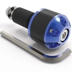 Oxford Universal Bar Ends - Carbon Fibre Round -Pro Moto Shop oxford accessory universal bar ends round blue