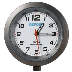 Oxford Analogue Clock -Pro Moto Shop oxford analogue clock titanium