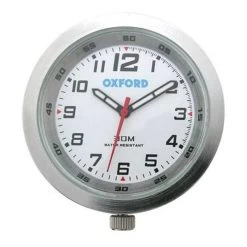 Oxford Analogue Clock -Pro Moto Shop oxford clocks silver
