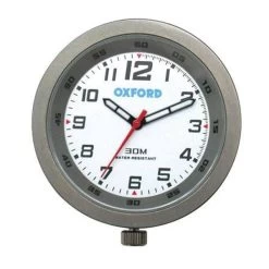 Oxford Analogue Clock -Pro Moto Shop oxford clocks titanium