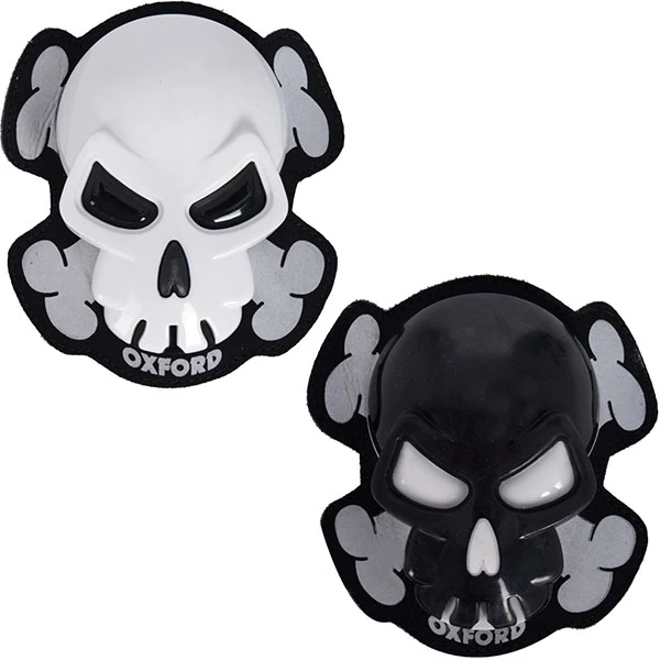 Oxford Knee Sliders - Skull
