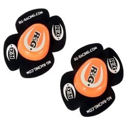 R&G Racing Aero Knee Sliders Pairs -Pro Moto Shop rg racing accessories kneesliders orange detail4