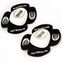 R&G Racing Aero Knee Sliders Pairs -Pro Moto Shop rg racing accessories kneesliders white detail3