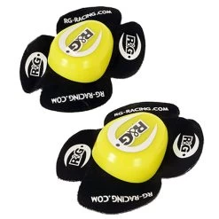 R&G Racing Aero Knee Sliders Pairs -Pro Moto Shop rg racing accessories kneesliders yellow detail2