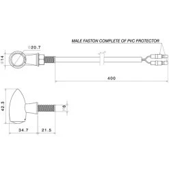 Rizoma FR150 Club - Indicators -Pro Moto Shop rizoma fr151 club l indicators front drl detail7 1
