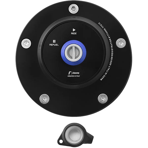 Rizoma TF053B Black Petrol Filler Cap - BMW 3 Rizoma TF053B Black Petrol Filler Cap - BMW