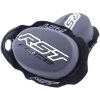RST Wet Weather TPU Knee Sliders - Black / White -Pro Moto Shop rst wet weather tpu knee sliders white black