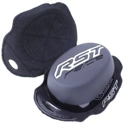 RST Wet Weather TPU Knee Sliders - Black / White 7 RST Wet Weather TPU Knee Sliders - Black / White -Pro Moto Shop rst wet weather tpu knee sliders white black detail2