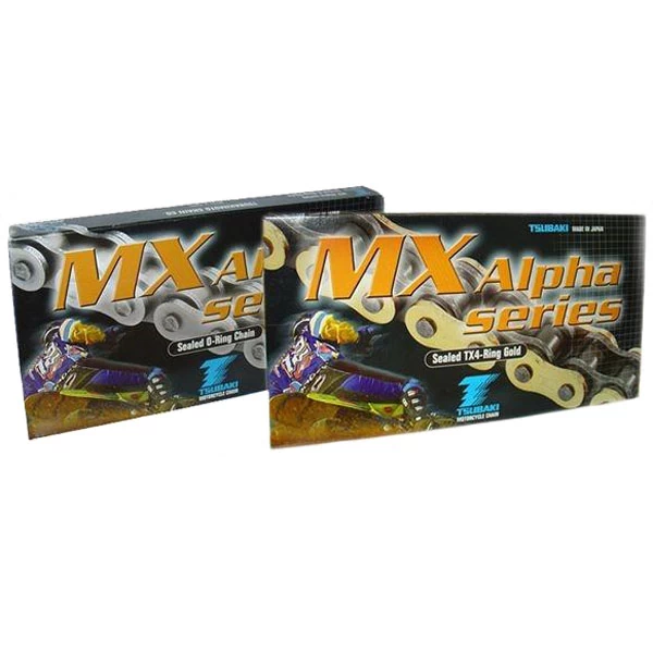 Tsubaki MX Alpha 'X' Ring Chain - 520 Pitch 4 Tsubaki MX Alpha 'X' Ring Chain - 520 Pitch - Image 2